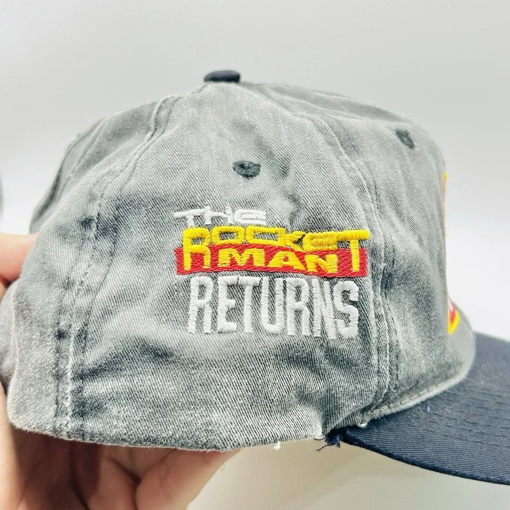 Ernie Irvan #28 NASCAR Racing 2-Tone Hat Cap Snapback Adjustable Gray Sports